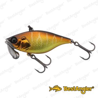 Jackall TN38 TRIGON Silver Powder Gold & Black