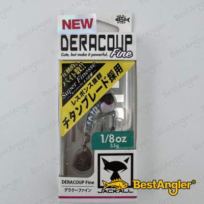 Jackall Deracoup Fine 3.5 g 1/8 oz Devils Clear