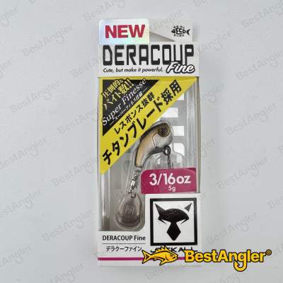 Jackall Deracoup Fine 5 g 3/16 oz Silver Powder Wakasagi