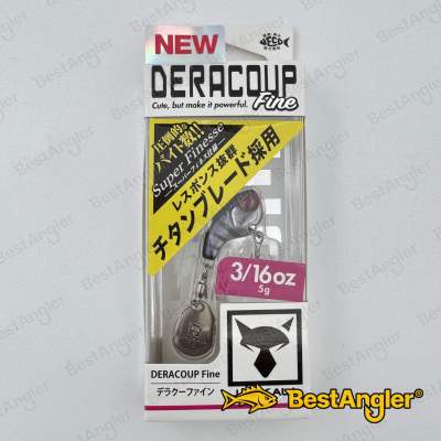 Jackall Deracoup Fine 5 g 3/16 oz Muddy Black