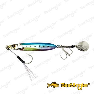 Jackall Big Backer E-Blade 15g UV Iwashi