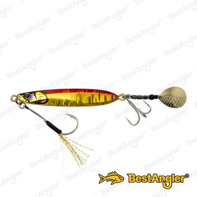 Jackall Big Backer E-Blade 40g Rouge & Or
