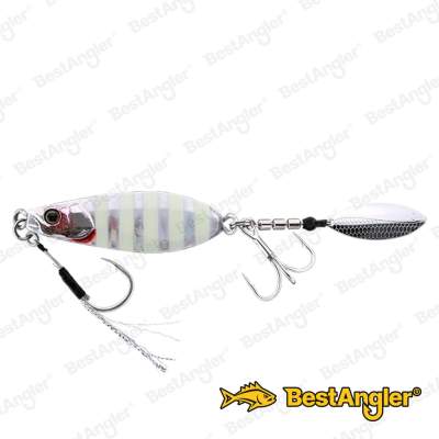 Jackall Big Backer E-Blade W 30g Glow Stripe