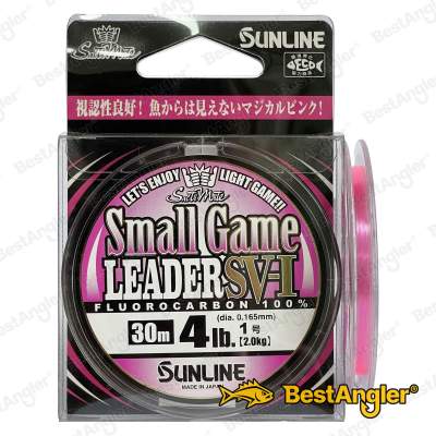 Sunline Fluorocarbon Small Game Leader SV-1 30 m