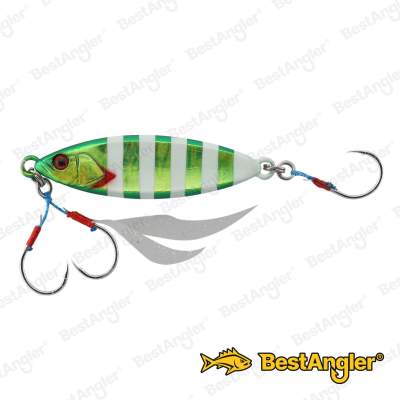 Jackall Flag Trap Leaf 80g Grikin Glow Stripe / Magma Wave HL