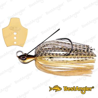 O.S.P Metal Blade Jig 1/4 oz 7 g Golden Shiner BJ51
