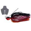 O.S.P Metal Blade Jig 1/4 oz 7 g Rouge Noir BJ57