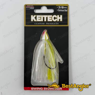 Keitech Swing Swimmer Chartreuse Shad #484