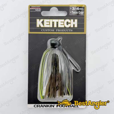 Keitech Crankin' Football Texas Craw #515