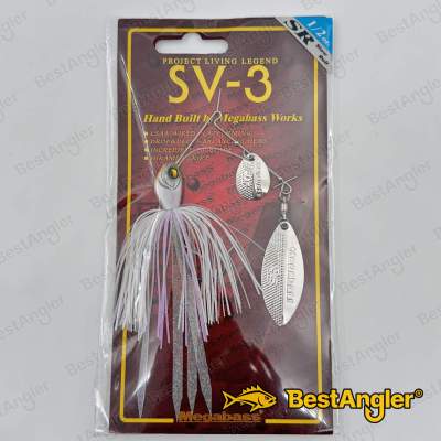 Megabass SV-3 SR 1/2 oz 14 g Pearl Shad - 07