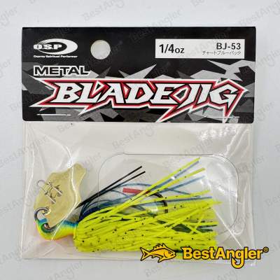 O.S.P Metal Blade Jig 1/4 oz 7 g Chart Blue Back BJ53