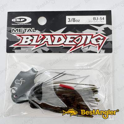 O.S.P Metal Blade Jig 3/8 oz 10 g Green Pumpkin BJ54