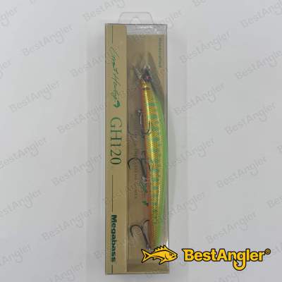 Megabass GH120 LZ Lime Back Gold OB - 4