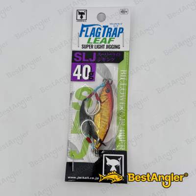 Jackall Flag Trap Leaf 40g Red & Gold / Magma Wave HL