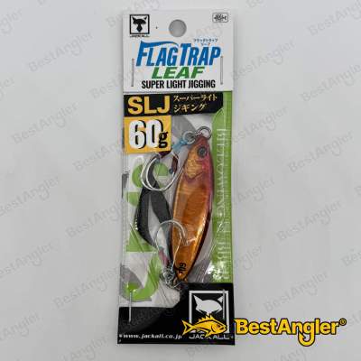 Jackall Flag Trap Leaf 60g Red & Gold / Magma Wave HL