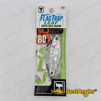 Jackall Flag Trap Leaf 80g Glow Stripe / Border HL