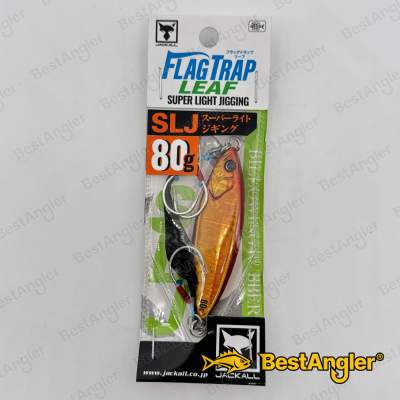 Jackall Flag Trap Leaf 80g Red & Gold / Magma Wave HL