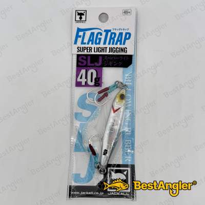 Jackall Flag Trap 40g Shirasu Silver / Magma Wave HL
