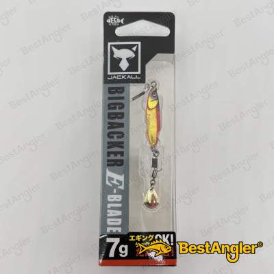 Jackall Big Backer E-Blade 7g Rot & Gold