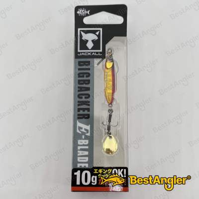 Jackall Big Backer E-Blade 10g Rojo & Oro