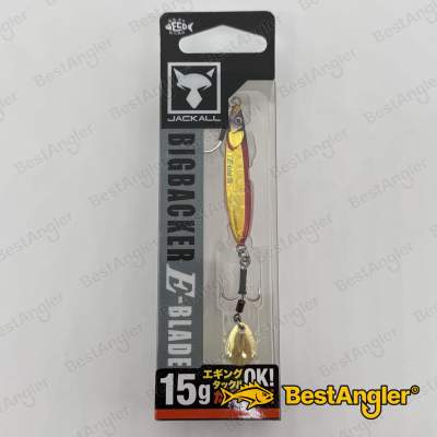 Jackall Big Backer E-Blade 15g Rosso & Oro