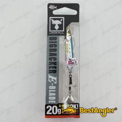 Jackall Big Backer E-Blade 20g UV Iwashi