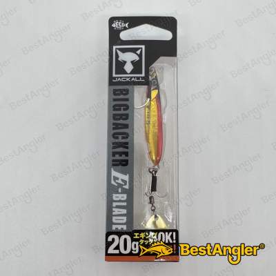 Jackall Big Backer E-Blade 20g Rojo & Dorado