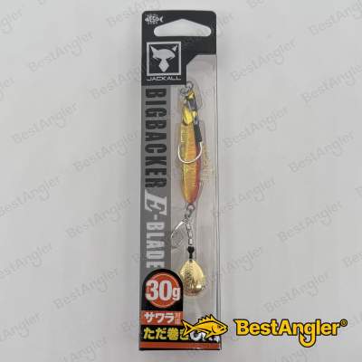 Jackall Big Backer E-Blade 30g Rojo & Dorado