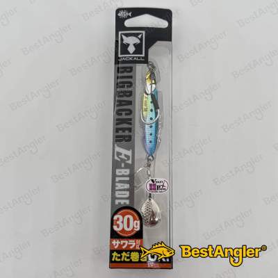 Jackall Big Backer E-Blade 30g UV Iwashi