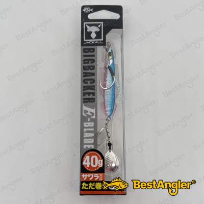 Jackall Big Backer E-Blade 40g Azul & Rosa