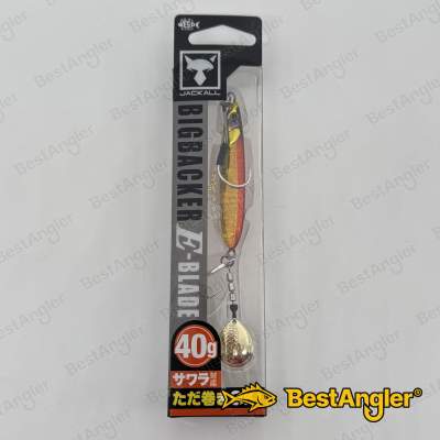 Jackall Big Backer E-Blade 40g Rouge & Or