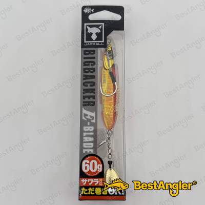 Jackall Big Backer E-Blade 60g Rot & Gold