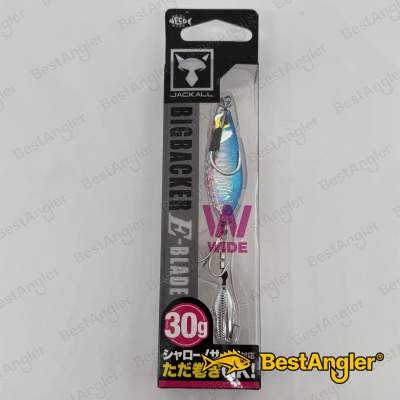 Jackall Big Backer E-Blade W 30g Blau & Pink