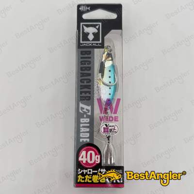 Jackall Big Backer E-Blade W 40g UV Iwashi