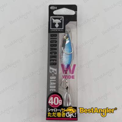 Jackall Big Backer E-Blade W 40g Blu & Rosa