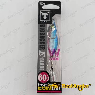 Jackall Big Backer E-Blade W 60g Blau & Pink