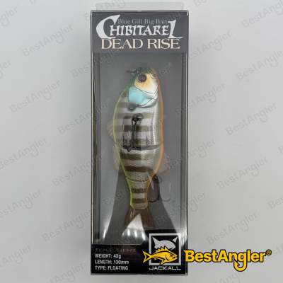 Jackall Chibitarel Dead Rise Chartreuse Back Bluegill