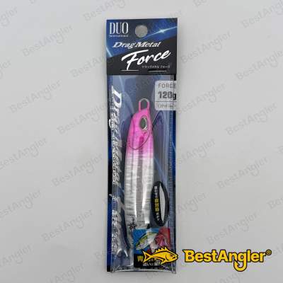 DUO Drag Metal Force 120g Pink Head Silver PPA0523