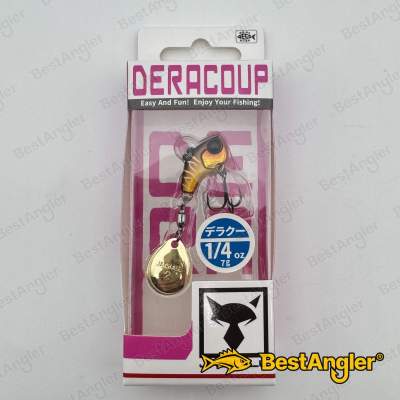 Jackall Deracoup 24 mm 1/4 oz 7 g Silver Powder Gold & Black