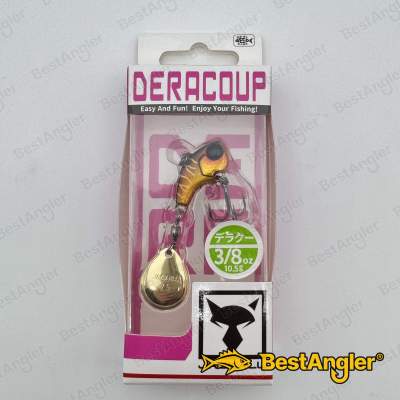 Jackall Deracoup 26 mm 3/8 oz 10 g Silver Powder Gold & Black