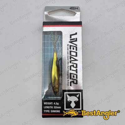 Jackall Live Darter High Flash Gold & Black