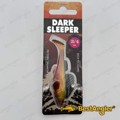 Megabass Dark Sleeper 3.8" 3/4 oz 21 g Dark Shad - 07