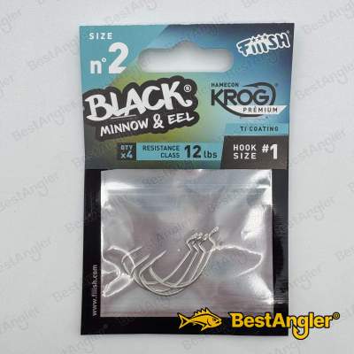 Fiiish Black Minnow n°2 90 mm Ami Krog Premium 4x - BM147
