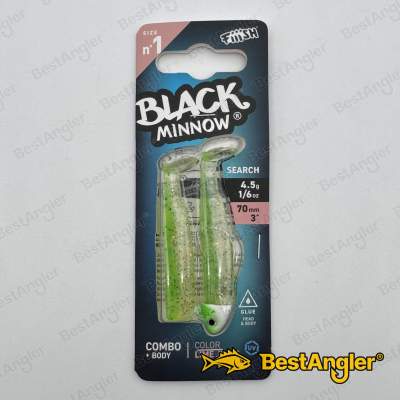 Fiiish Black Minnow n°1 70 mm Combo Search + Body - 4.5g - Lime Juice - BM1379