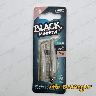 Fiiish Black Minnow n°1 70 mm Combo Shore + Body - 3g - Khaki - BM492