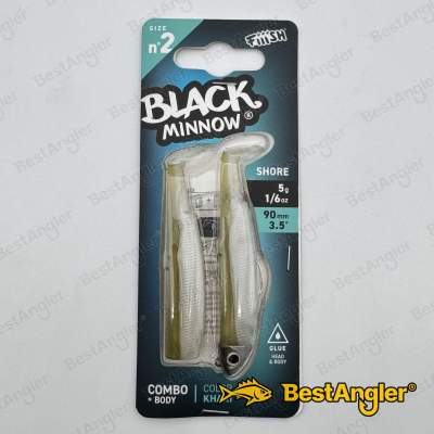 Fiiish Black Minnow n°2 90 mm Combo Shore + Body - 5g - Khaki - BM189
