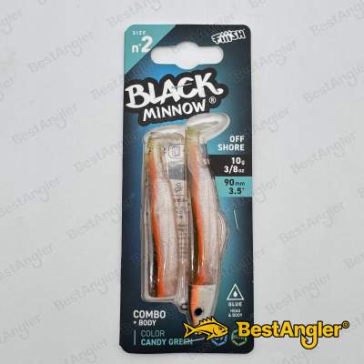 Fiiish Black Minnow n°2 90 mm Combo Offshore + Corps - 10g - Candy Green - BM1307