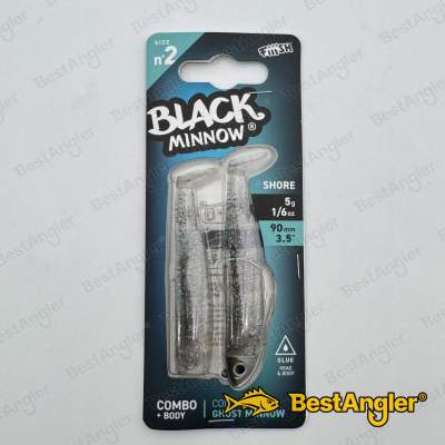 Fiiish Black Minnow n°2 90 mm Combo Shore + Body - 5g - Ghost Minnow - BM1388