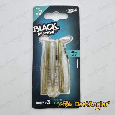 Fiiish Black Minnow n°2 90 mm Korpusy 3x - Khaki - BM010