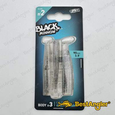 Fiiish Black Minnow n°2 90 mm Corpi 3x - Ghost Minnow - BM777